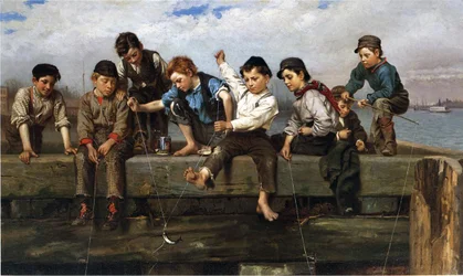 Boys Fishing